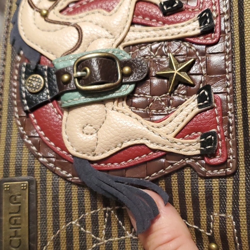 Chala Horse Fabric Mini Crossbody Purse - Picture 13 of 16